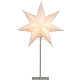 STAR HVĚZDA SENSY BÉŽOVÁ LAMPIČKA 34CM 234-22