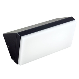 MCLED SVÍTIDLO LED PENELOPE 9W 636LM 3000K IP65 NÁST. HRAN. PRŮM. 180X90X75MM ČERNÁ