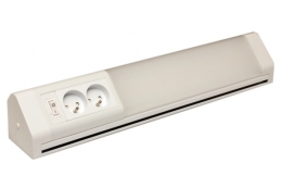 AR SVÍTIDLO LED TL3025/10 4000K 10W 850LM SMD2835 SE DVĚMA ZÁSUVKAMI IP20 230V, L=501MM