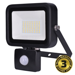 SOL REFLEKTOR LED 50W PRO, 4250LM, 5000K, IP65  SE SENZOREM, WM-50WS-L