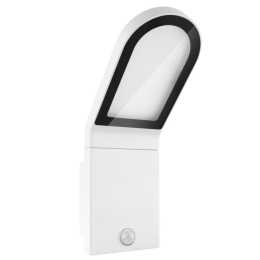 LDV SVÍTIDLO LED O FACADE EDGE 12W 3000K 690LM WT SENSOR IP54 NÁSTĚNNÉ