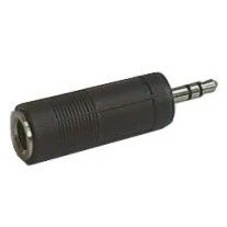 TIPA REDUKCE JACK 3.5 MM VIDLICE-JACK 6.3 MM ZÁSUVKA  K307B R0915