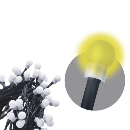 EMOS VÁNOČNÍ OSVĚTLENÍ  80LED BALL ČASOVAČ 8M IP44 WW ZY0902T