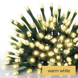 EMOS VÁNOČNÍ OSVĚTLENÍ 120 LED ČASOVAČ 12M IP44 WW ZY1703T